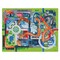 Imaginmat: Jumbo - Hot Wheels - Floor Playmat & 2 Toy Cars, 47 x 61", 2 Character Vehicles, Durable EVA Foam Mat, Portable, Licensed, Kids Ages 3+